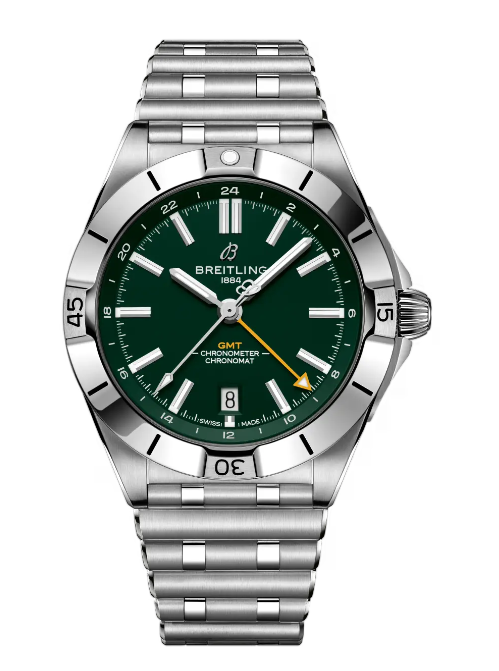 Review Breitling Chronomat Automatic GMT 40 NFL Green Bay Packers Edition Replica watch A32398A41L1A1